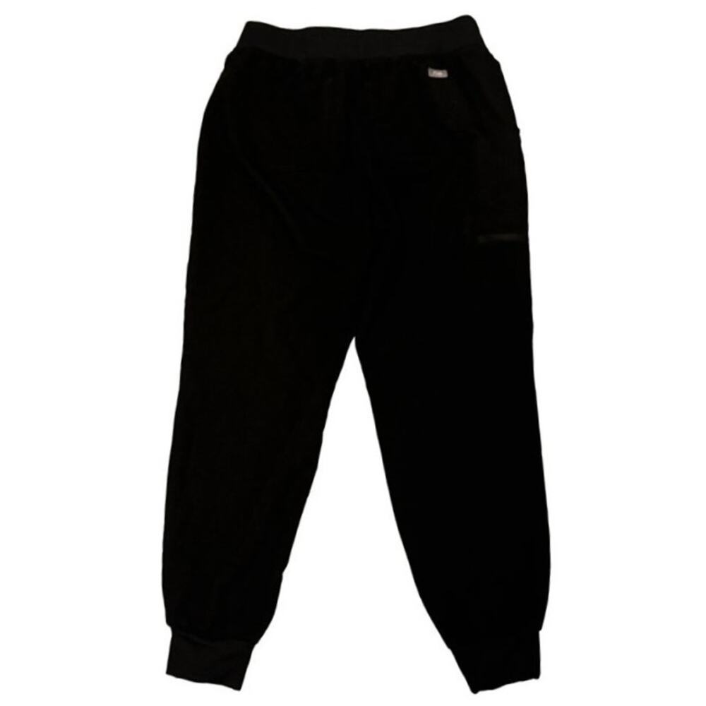 FIGS Zamora Jogger Scrub Medium MP Black Pants Medical Mid Drawstring joggers